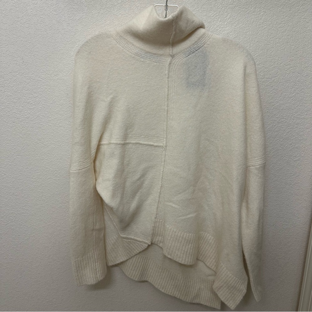 All Saints Lock Roll Neck Sweater - Chalk White - New with tags - Size XS